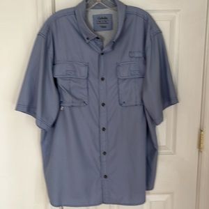 Cabela’s short sleeve lightweight button down shirt